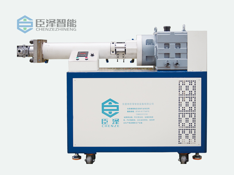 50擠出機_50硅膠擠出機_臥式單螺桿擠出機_臣澤硅膠擠出機